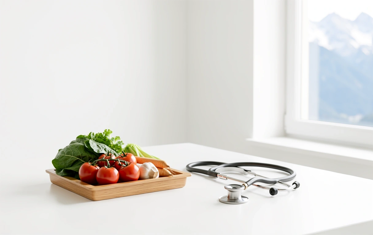 Ernährungsberatung Labor-Atmosphäre